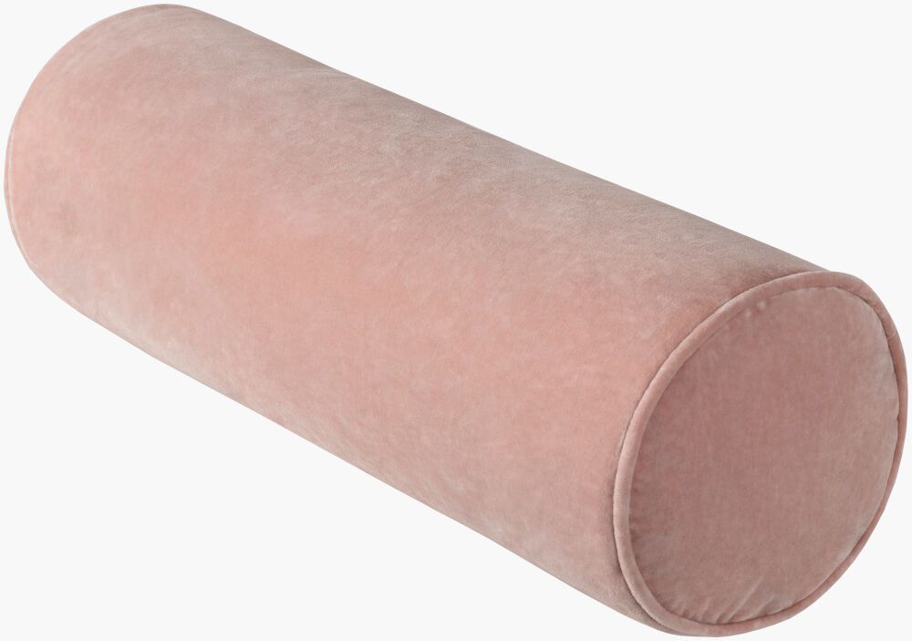 KoKo's Room - Velvet Pink Bolster Pillow