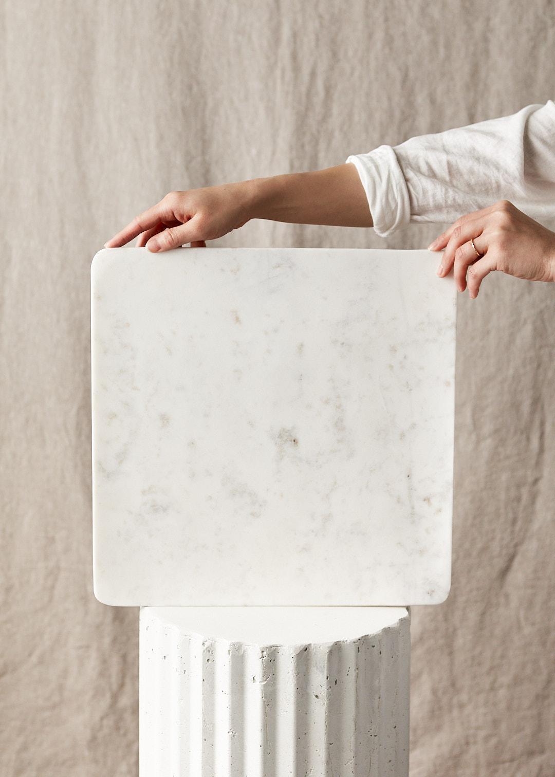 Square Marble Platter